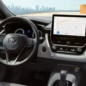 2026 Toyota Corolla Front Dash