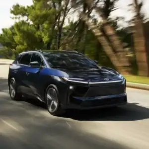 2026 Toyota bZ in Motion