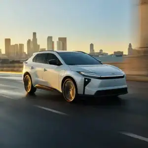 2026 Toyota bZ on the Road