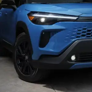 2026 Toyota Corolla Cross Hybrid Grille Closeup