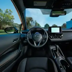 2026 Toyota Corolla Hatchback Driver's Seat View