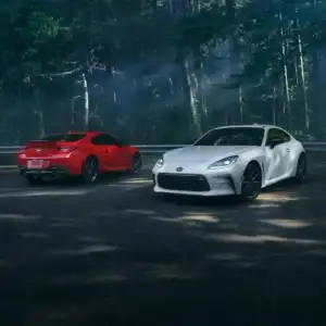 2026 Toyota GR86 Parked in Woods