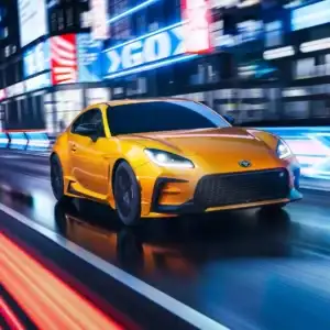 2026 Toyota GR86 Driving through the City