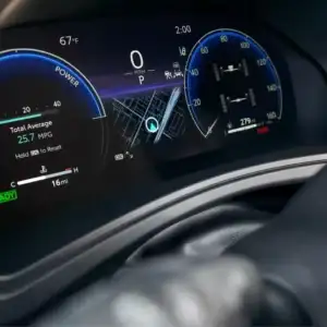 2026 Toyota Grand Highlander Hybrid and Hybrid MAX Digital Gauge Cluster