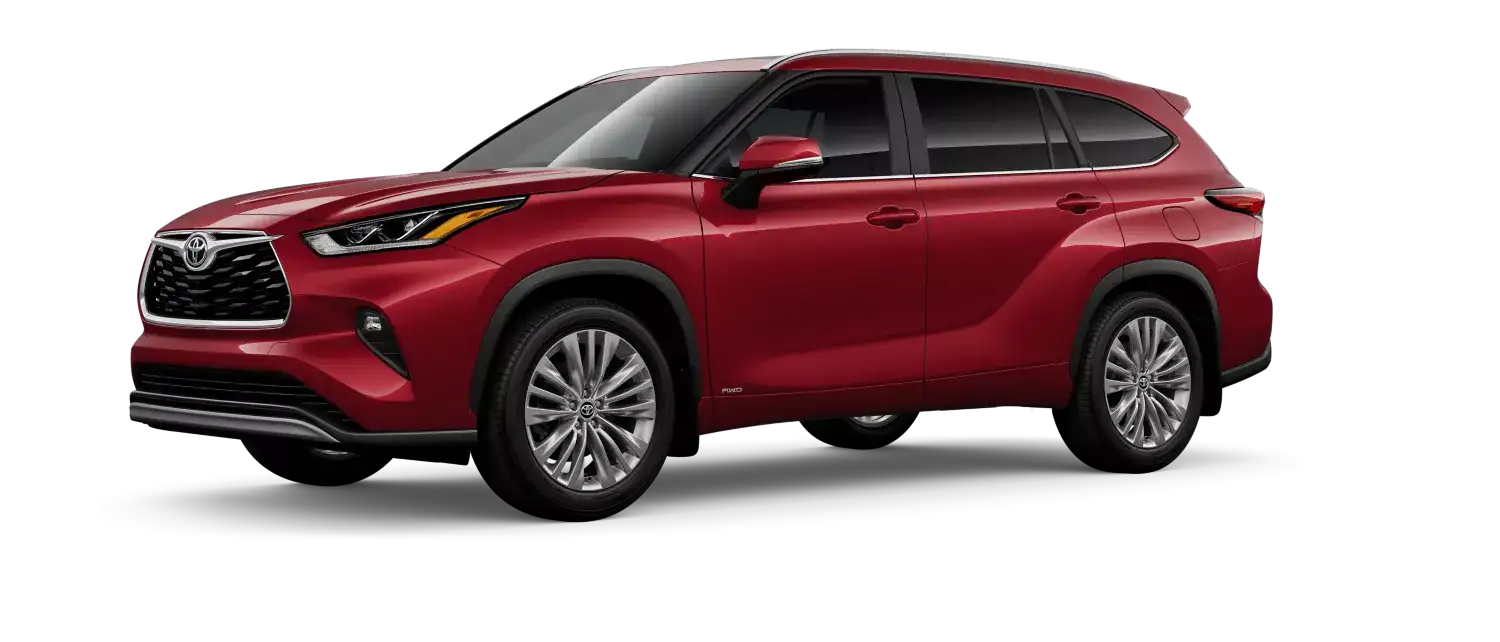 2026 Toyota Highlander Hybrid Ruby Flare Pearl