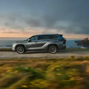 2026 Toyota Highlander Passing Body of Water