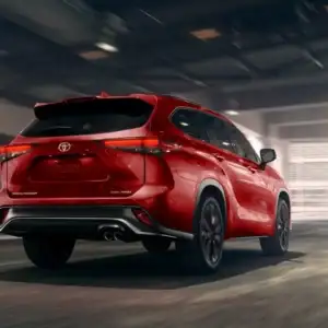 2026 Toyota Highlander Rear View