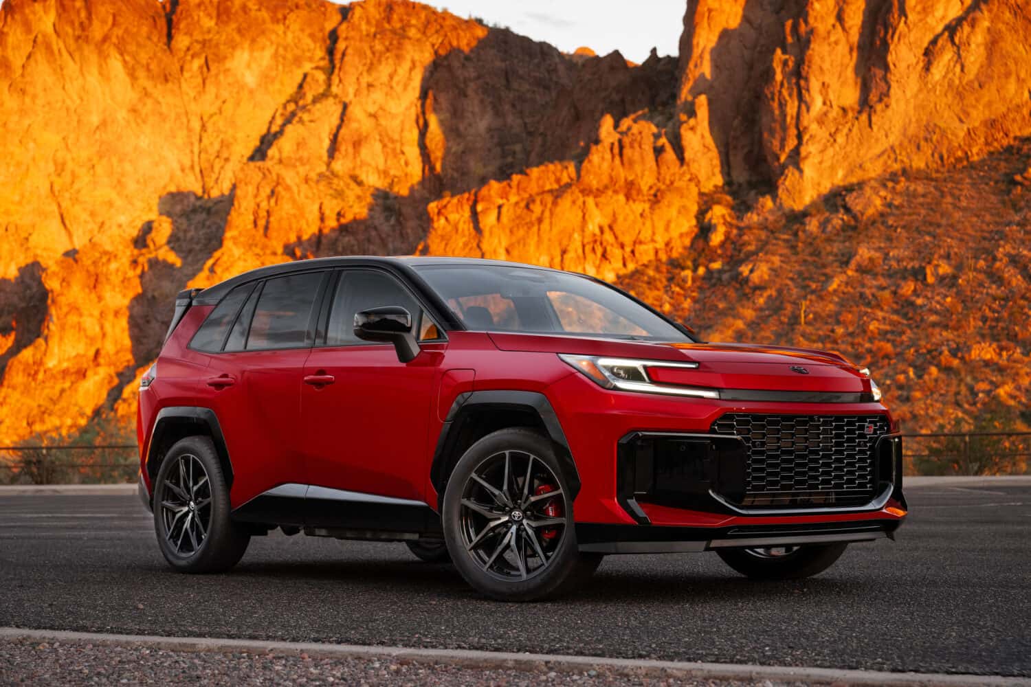 2026 Toyota RAV4 PHEV Supersonic Red