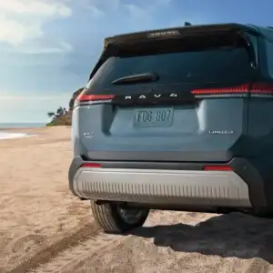 2026 Toyota RAV4 Hybrid Rear End View