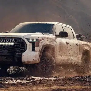 2026 Toyota Tundra TRD Driving through Mud