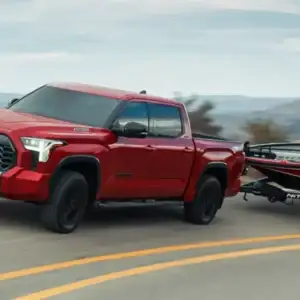2026 Toyota Tundra TRD Towing Boat