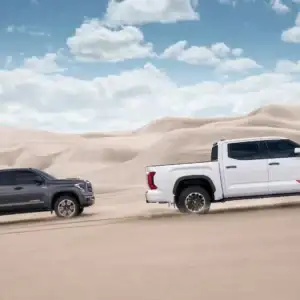 2026 Toyota Tundra TRD Driving in Sand