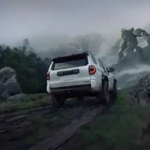 2026 Toyota 4Runner Rear View Off-Road