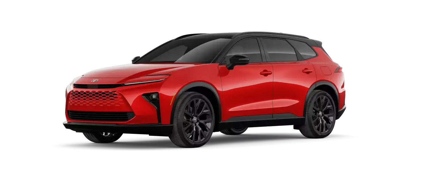 2026 Toyota Crown Signia Finish Line Red with Black Roof
