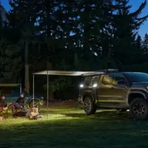 2026 Toyota Tacoma Parked at Camp Sight