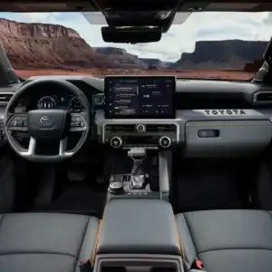 2026 Toyota Tacoma Front Dash