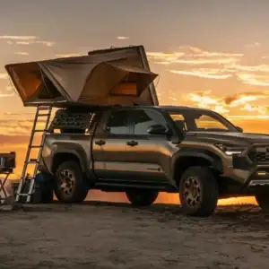 2026 Toyota Tacoma TRD with ARB® Bed Rack and Tent Accessories