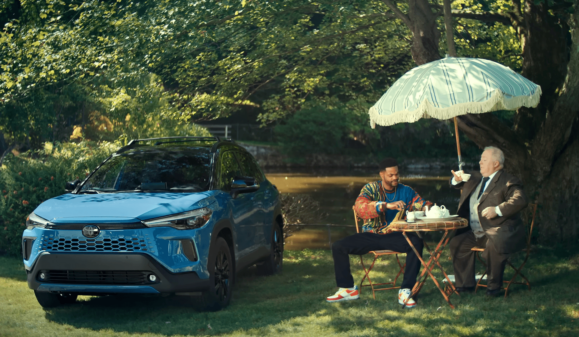 Toyota Corolla Cross Hybrid Video Picnic Still Shot