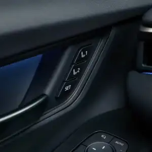 2026 Toyota bZ Woodland Memory Seat Adjustment Buttons