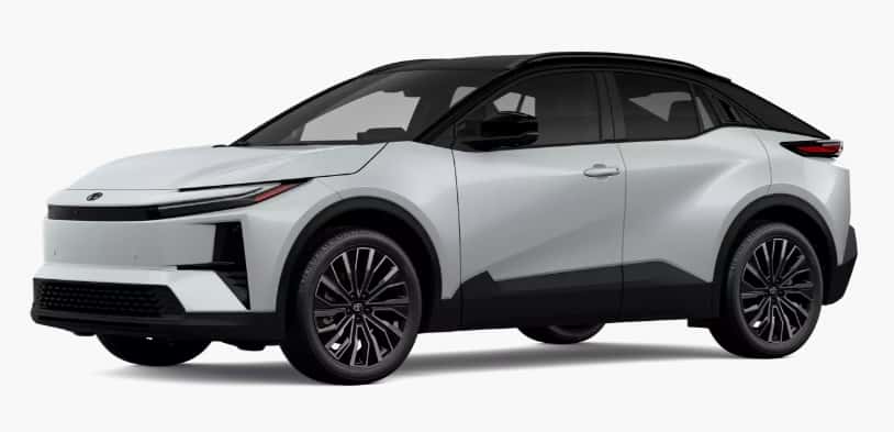 2026 Toyota CH-R Wind Chill Pearl with Midnight Black Metallic Roof