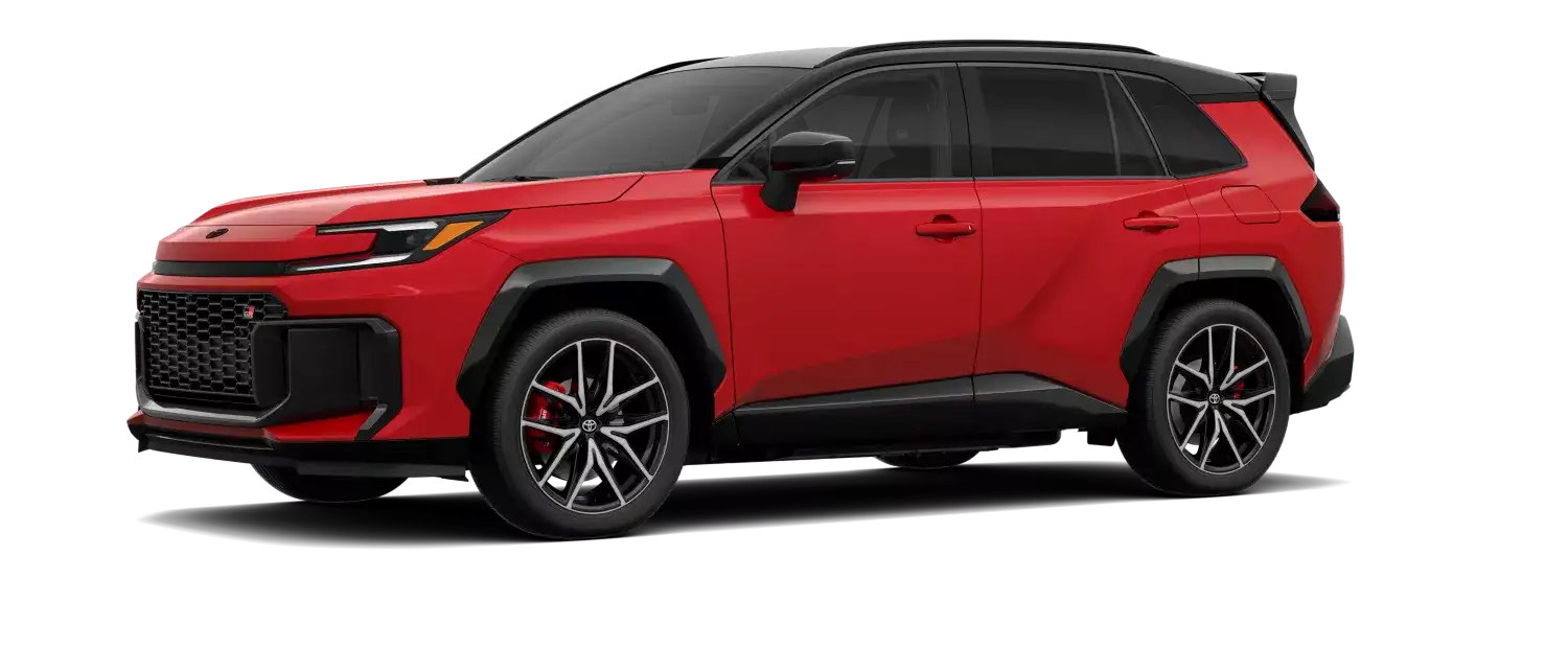 2026 Toyota RAV4 Plug in Hybrid Supersonic Red with Midnight Black Metallic roof