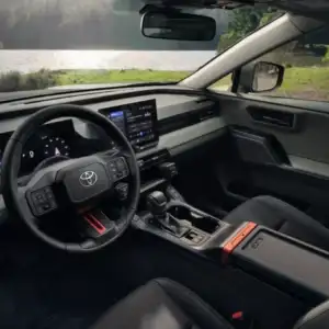2026 Toyota RAV4 PHEV Woodland Mineral SofTex interior