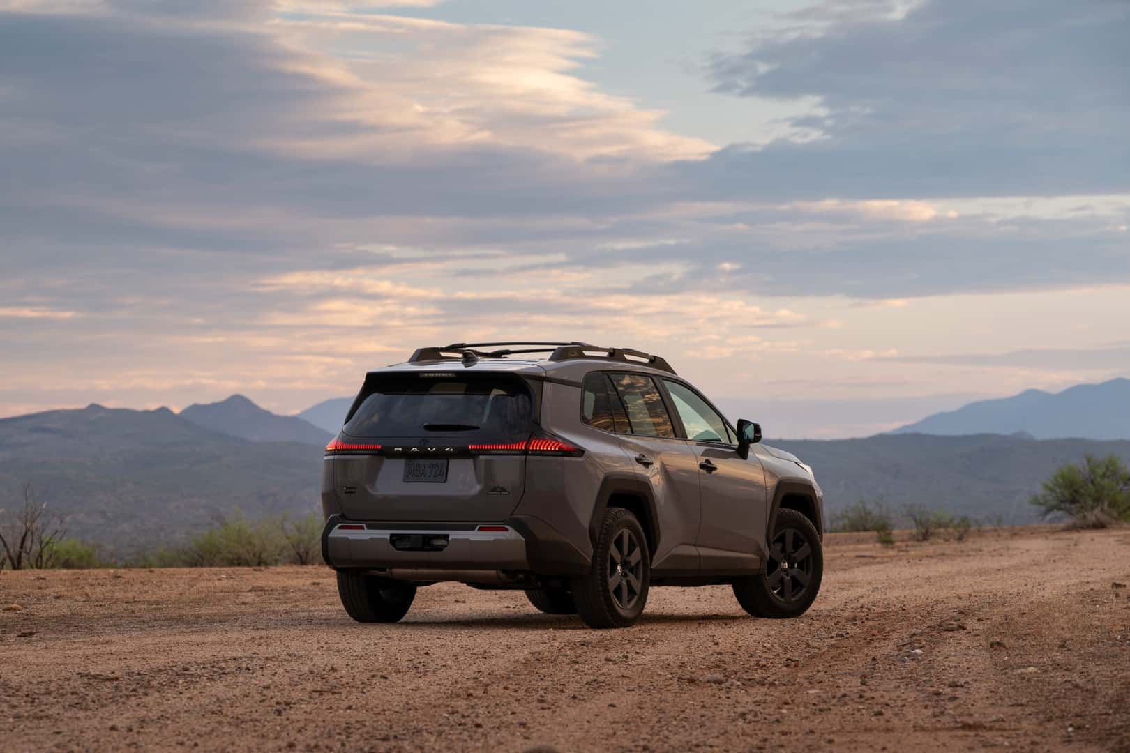 2026 Toyota RAV4 HEV Woodland Urban Rock Rear View