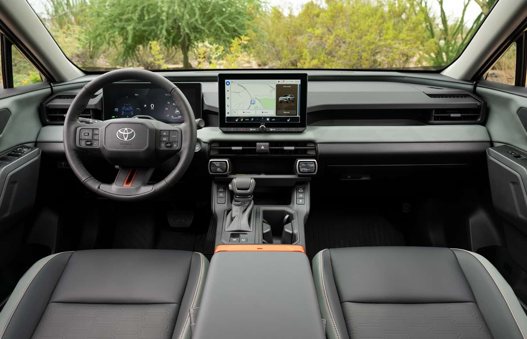 2026 Toyota RAV4 HEV Woodland Urban Rock Interior & Dash