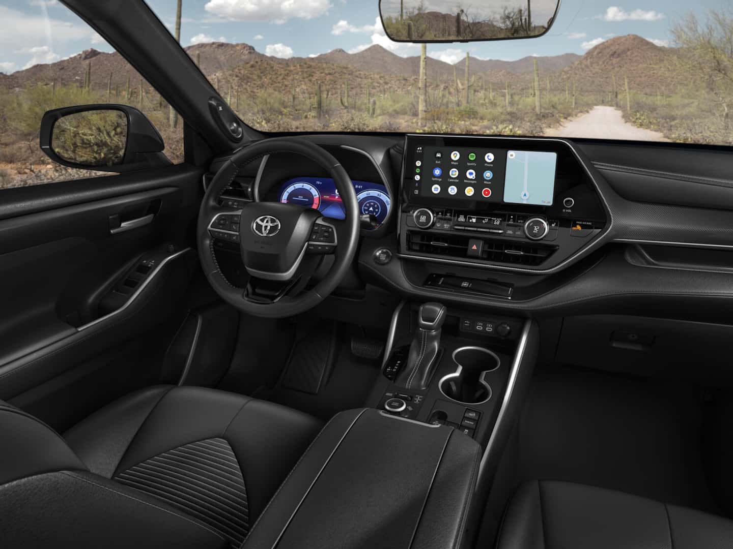 2026 Toyota Highlander Front Seat Interior