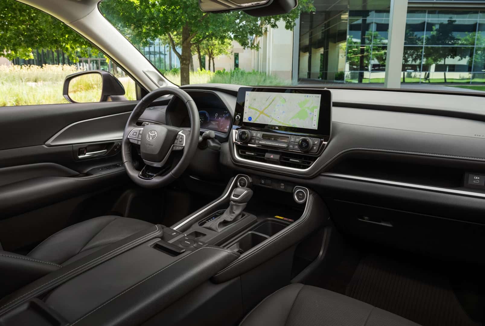 2026 Toyota Grand Highlander Front Seat Interior