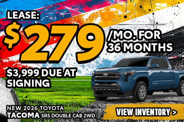 New 2026 Toyota Tacoma SR5 Double Cab 2WD