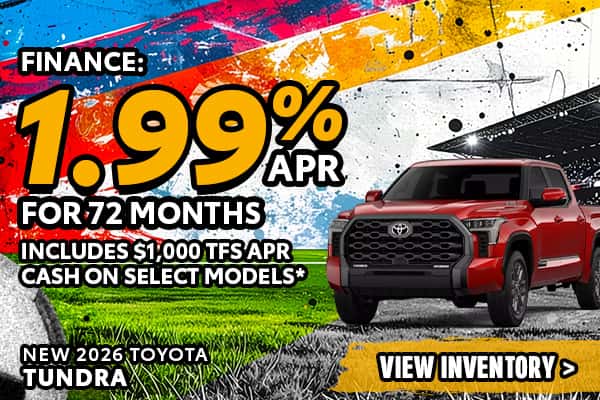 New 2026 Toyota Tundra