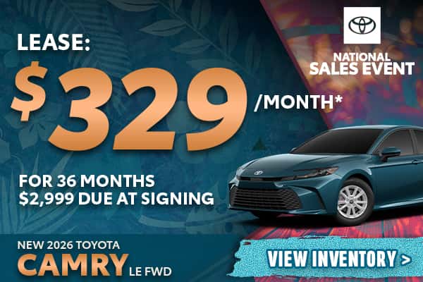 New 2026 Toyota Camry LE FWD