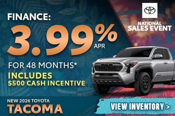 New 2026 Toyota Tacoma