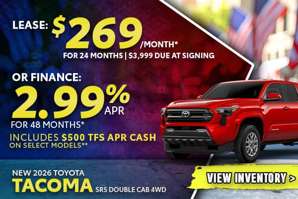 New 2026 Toyota Tacoma SR5 Double Cab 4WD