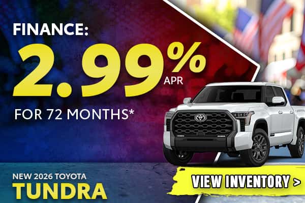 New 2026 Toyota Tundra