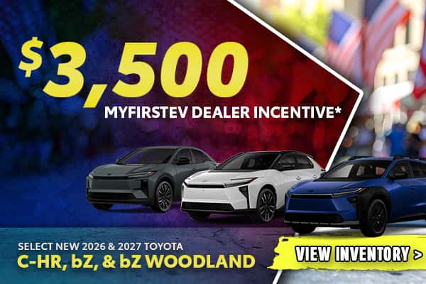 Select New 2026 and 2027 CH-R, bZ, and bZ Woodland