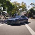 2027 toyota camry turning in an intersection