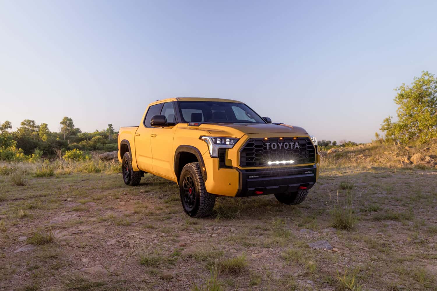 2027 Toyota Tundra TRD Pro in Honeycomb, exterior view