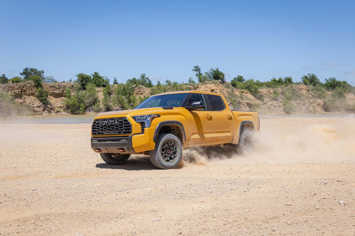 2027 Toyota Tundra TRD Pro. (Representative image for illustration purposes only. Actual vehicle may vary based on trim and configuration.)