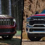 2026 RAM 1500 vs 2026 RAM 2500