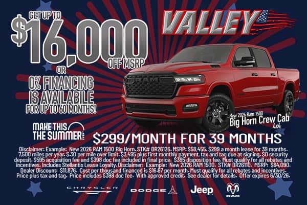 2026 1500 RAM Big Horn Crew Cab