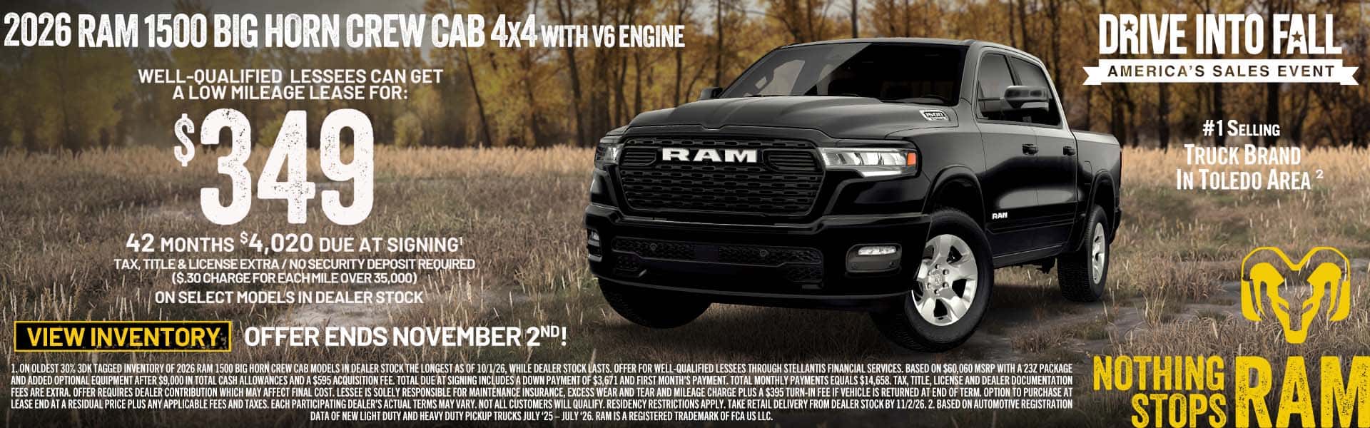 2026 Ram 1500 Big Horn Crew Cab