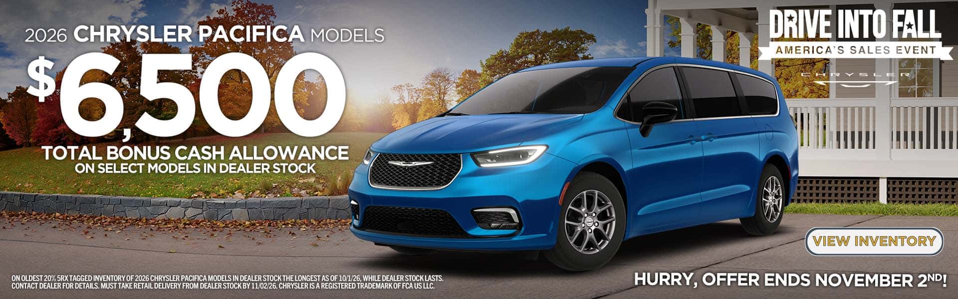 2026 Chrysler Pacifica
