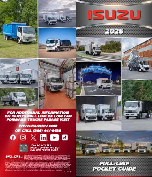 2026 Isuzu Full Line Pocket Guide Cover