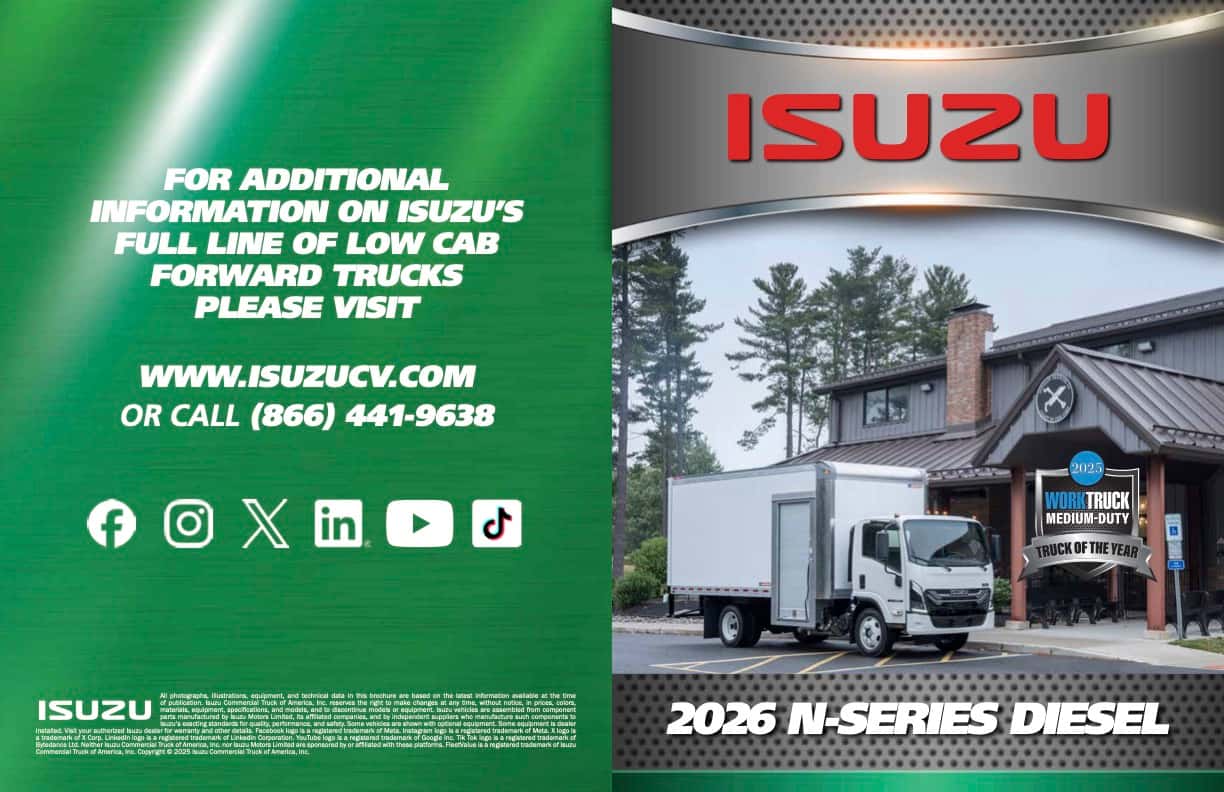 2026 Isuzu N-Series Diesel Brochure Cover