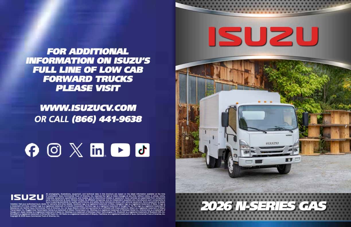 2026 Isuzu N-Series Gas Brochure Cover