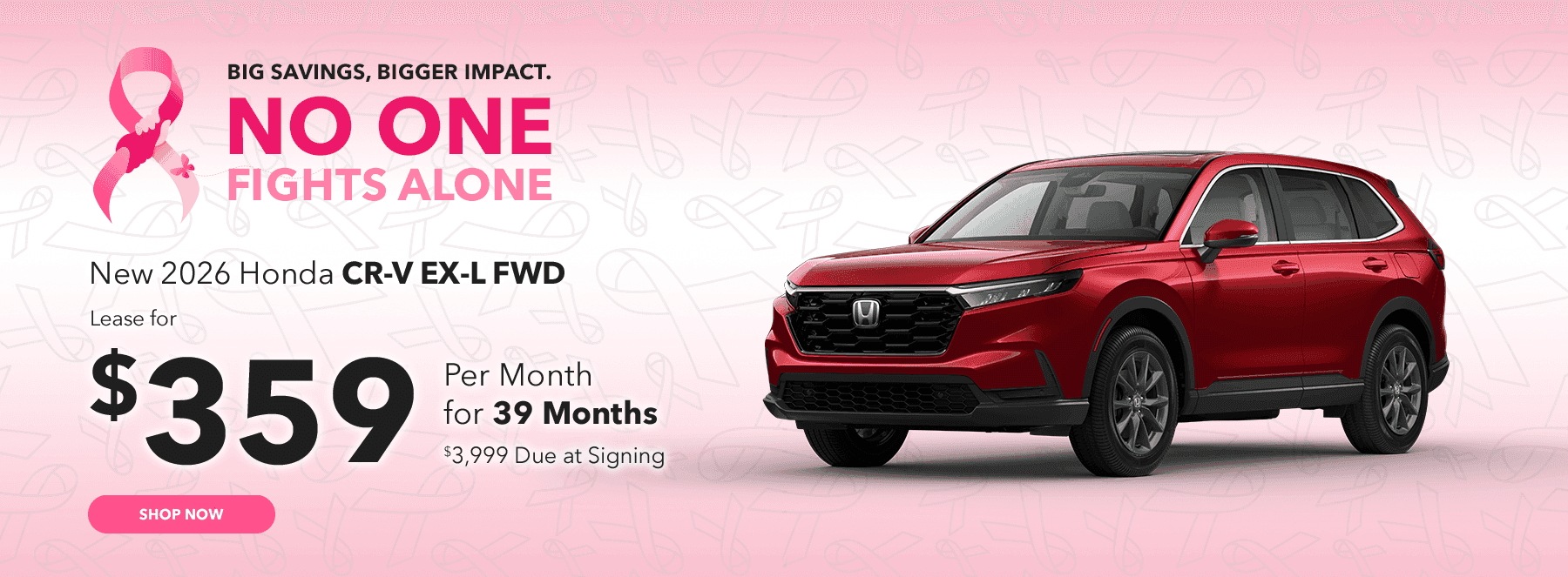 Big Savings, Bigger Impact. No One Fights Alone.