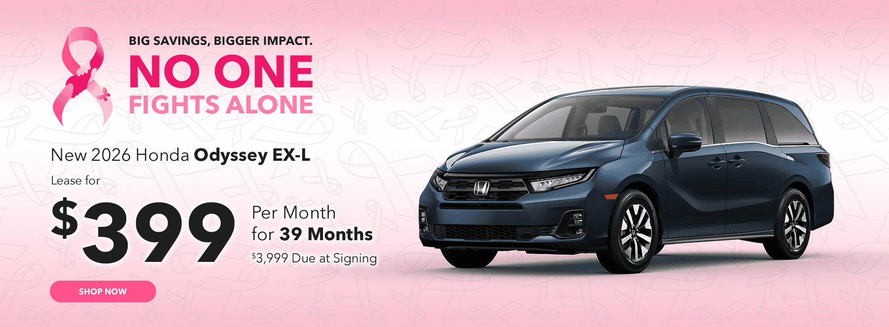 Big Savings, Bigger Impact. No One Fights Alone.