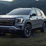 Gray 2026 GMC Terrain Elevation for sale parked off-road